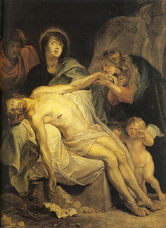 Dyck, Anthony van The Lamentation Germany oil painting art